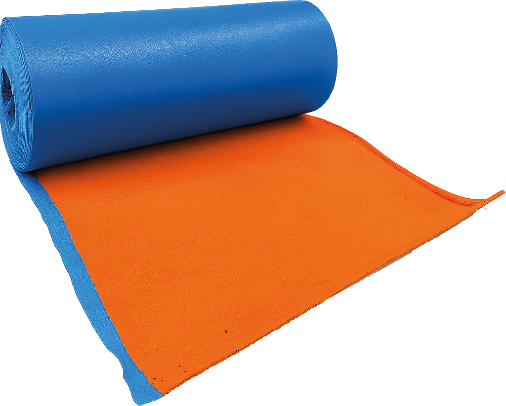 Borracha de Cobertura Laranja LRJ